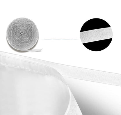 Energy-saving waterproof air conditioning door seal with zipper, easy to handle protective balcony door seal V1188-MS-325-0808