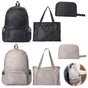 2-Pack Foldable Waterproof Ultralight Backpack for Camping Hiking Travel, Grey, Unisex Outdoor Daily Backpack V1188-MS-325-0822