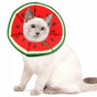 1 Protective Collar for Cats and Dogs with Velcro, Adjustable Neck Collar, Compatible with Cats, M, Red V1188-MS-325-0833