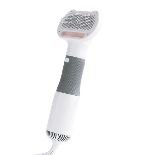 Pet Hair Dryer 3-in-1 with Brush, 3 Heat Settings Overheat Protection, Portable Quiet for Dogs Cats, V1188-MS-325-0849