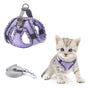 Adjustable Dog and Cat Harness with Leash, Reflective Soft Secure Fit, XXS V1188-MS-325-0862