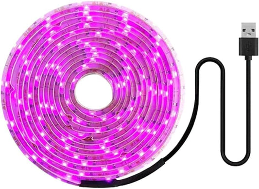 Full Spectrum USB LED Grow Light for Small Plants Greenhouse, 5M, Compatible with USB V1188-MS-325-0894