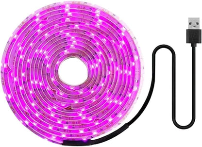 USB LED Grow Light Full Spectrum for Small Plants and Greenhouse, 2M, Compatible with USB V1188-MS-325-0896