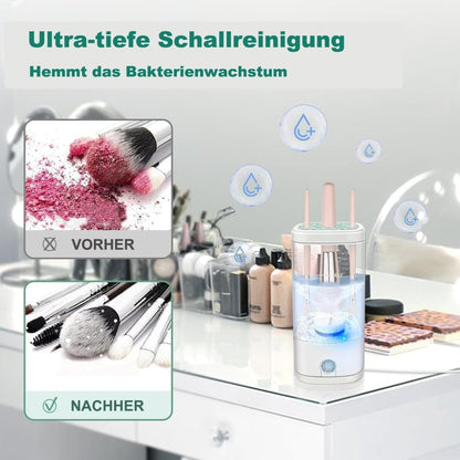 Electric Makeup Brush Cleaner, Fully Automatic Deep Cleaning, Portable Beauty Cleaner, Fits Multiple Brush V1188-MS-325-0903