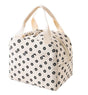 Insulated Corduroy Lunch Bag Cooler Leak-proof for Picnics and Work, 26cm V1188-MS-325-0905