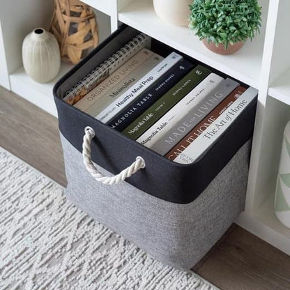 33 Storage Basket Cube for Clothes and Toys, 33x33x33 cm, Perfect for Home Use V1188-MS-325-0911