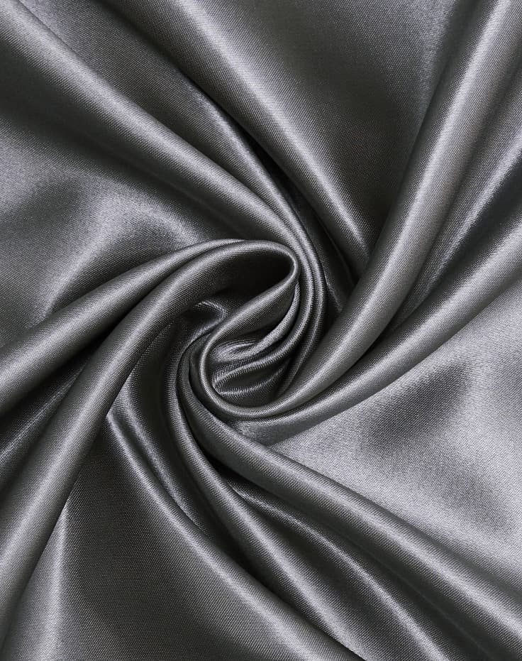 2-Pack Satin Pillowcase, Silky and Soft, Multiple Colors, 50 x 75cm, Black V1188-MS-325-0937