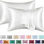 2-Pack Satin Pillowcase Silky Soft, 50 x 75cm, White V1188-MS-325-0939