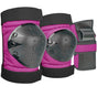 6-in-1 Protective Gear Set Adjustable Knee Elbow Wrist Guards for Roller Skating Skateboarding, One Size, V1188-MS-325-0964