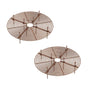 2-pack Waterproof Cuttable Pot Covers, Prevents Pets from Digging, Compatible with Indoor and Outdoor V1188-MS-325-0970