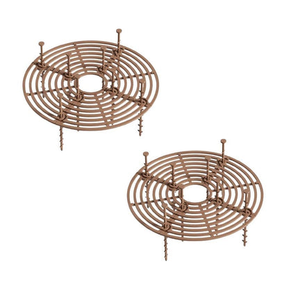 2-pack Brown Pot Covers, Waterproof and Cuttable, Prevents Pets from Digging, Compatible with Indoor and V1188-MS-325-0971