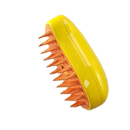 Pet Brush for Cats and Dogs, Yellow, Compatible with All Pets V1188-MS-325-0983