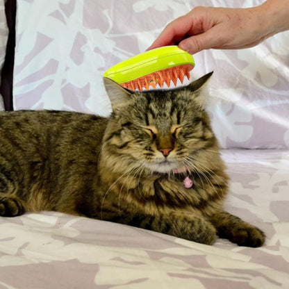 Pet Brush for Cats and Dogs, Yellow, Compatible with All Pets V1188-MS-325-0983