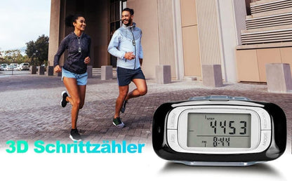 3D Sensor Pedometer, Multifunctional Step Counter for Daily Exercise and Health Tracking V1188-MS-325-1008