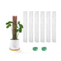 6 pcs Climbing Plant Moss Stakes with Garden Ties, Plastic, 10 Pack V1188-MS-325-1009