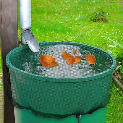 3-Pack Rain Barrel Mesh Lid Bucket Cover, Durable Polyester with Drawstring, Protects Against Debris, 60-120 V1188-MS-325-1039