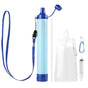 Portable Water Filter with Carbon Filter for Emergency Camping Hiking V1188-MS-325-1054