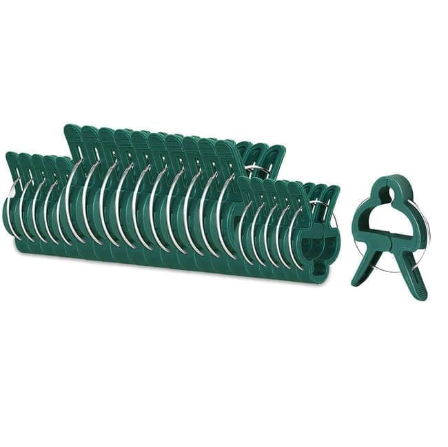 50-pack Plant Clamps for Trellis Support, 1.5 inch, 4.5cm x 6cm, Compatible with Plant Support Systems V1188-MS-325-1056