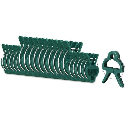 50-pack Plant Clamps for Trellis Support, 1.5 inch, 4.5cm x 6cm, Compatible with Plant Support Systems V1188-MS-325-1056