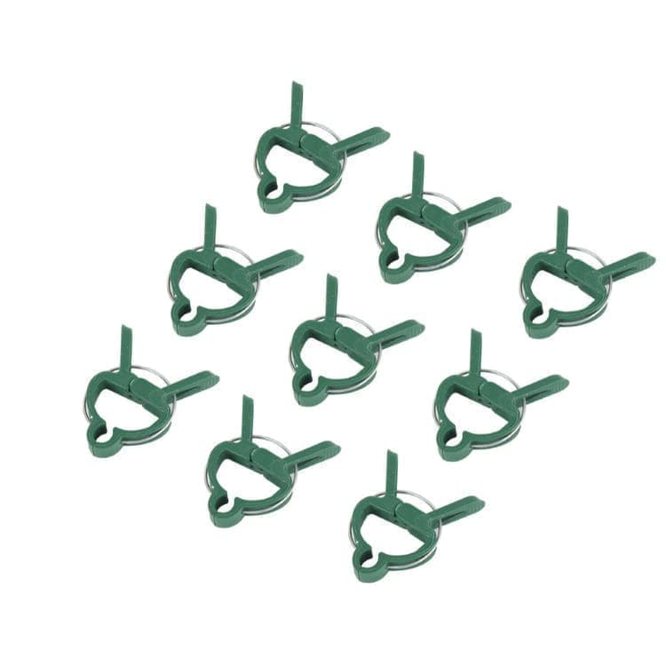 50-pack Plant Clamps for Trellis Support, 1.5 inch, 4.5cm x 6cm, Compatible with Plant Support Systems V1188-MS-325-1056