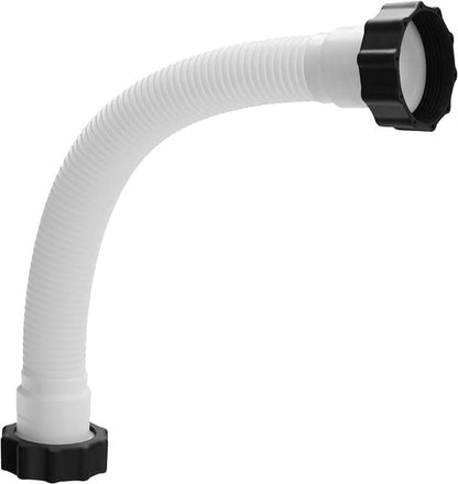 2-Pack Pool Sand Filter Pump Hoses, 15.8 Inch, Replacement for Above-Ground Pool Brine Filter Pumps V1188-MS-325-1103