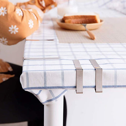 8 Picnic Table Cloth Clips, Elegant Solution for Table Setting, 8-pack V1188-MS-325-1112