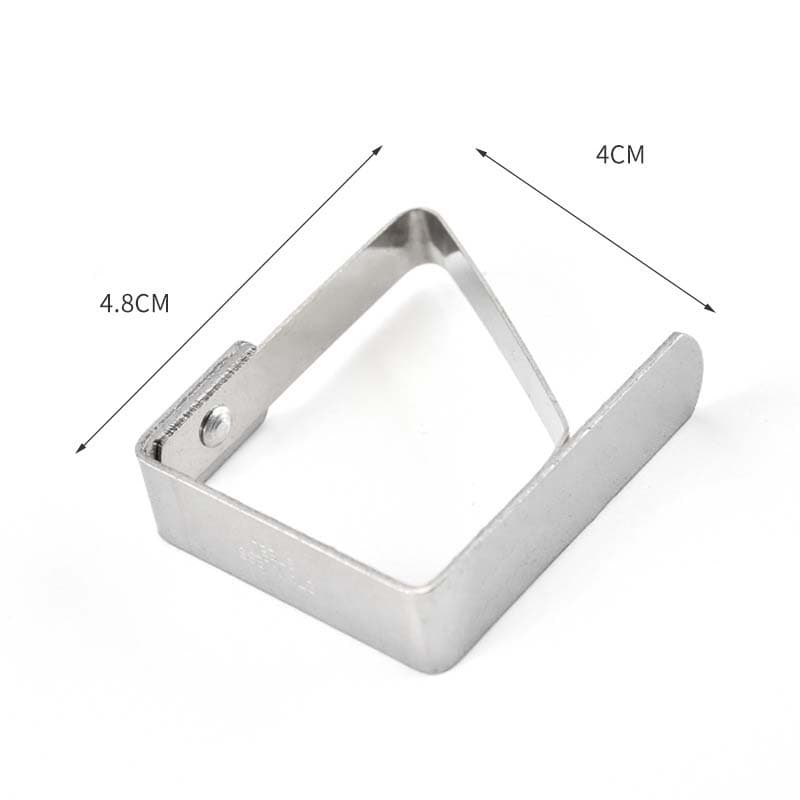 8 Picnic Table Cloth Clips, Elegant Solution for Table Setting, 8-pack V1188-MS-325-1112