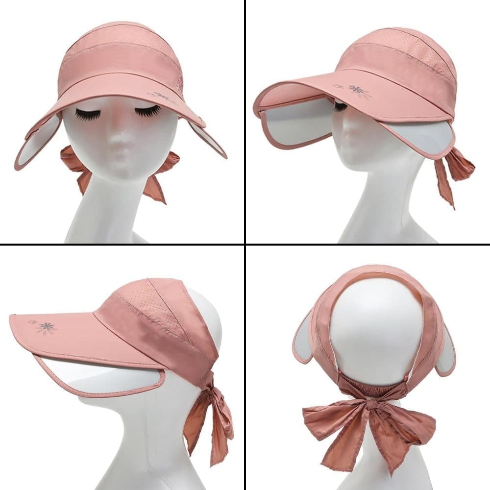 Women's Sun Hat Wide Brim UV Protective Golf Hat for Outdoor, One Size V1188-MS-325-1113