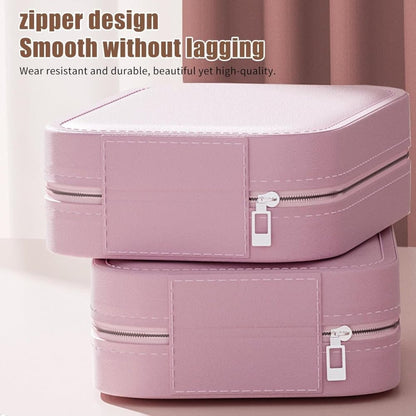 Portable Makeup Bag with LED Mirror 3 Light Modes, Travel Cosmetic Organizer for Women, Pink V1188-MS-325-1121