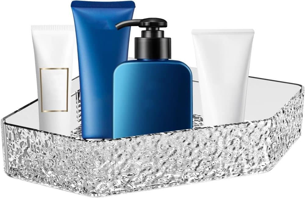 Hanging Shower Storage Shelf for Shampoo Soap and Bottles, No Drilling Bathroom Organizer V1188-MS-325-1130
