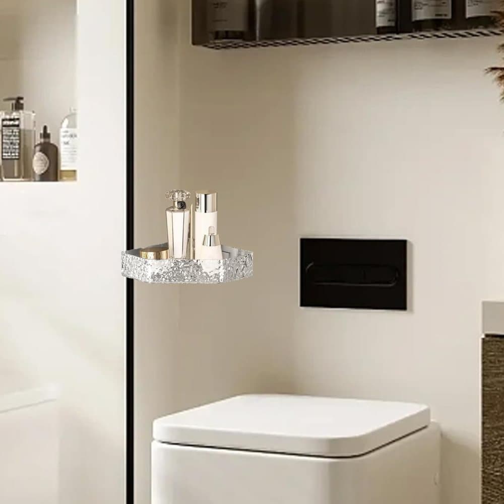 Hanging Shower Storage Shelf for Shampoo Soap and Bottles, No Drilling Bathroom Organizer V1188-MS-325-1130