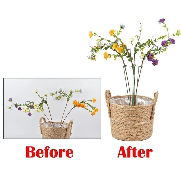 10-Pack Plant Support Flower Stakes for Potted Plants, 12 Inches V1188-MS-325-1144