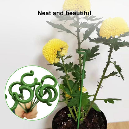 10-Pack Plant Support Flower Stakes for Potted Plants, 12 Inches V1188-MS-325-1144