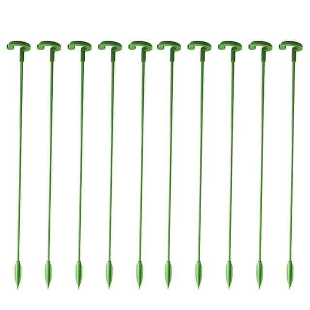 10-Pack Plant Support Flower Stakes for Potted Plants, 12 Inches V1188-MS-325-1144