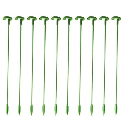 10-Pack Plant Support Flower Stakes for Potted Plants, 12 Inches V1188-MS-325-1144