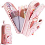 Large Capacity Pencil Case with Compartments for Students and Office, SZ3 V1188-MS-325-1149