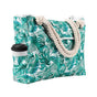 Large Beach Picnic Bag, Green V1188-MS-325-1164