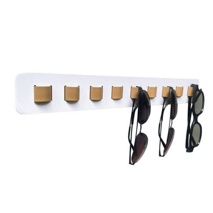 Eyeglass Holder Stand Organizer Wall Mounted for Sunglasses and Eyeglasses, Black V1188-MS-325-1167