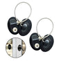 2 pcs Child Safety Lock Self-Adhesive for Refrigerators Cabinets Windows Toilet Lids, Black V1188-MS-325-1175