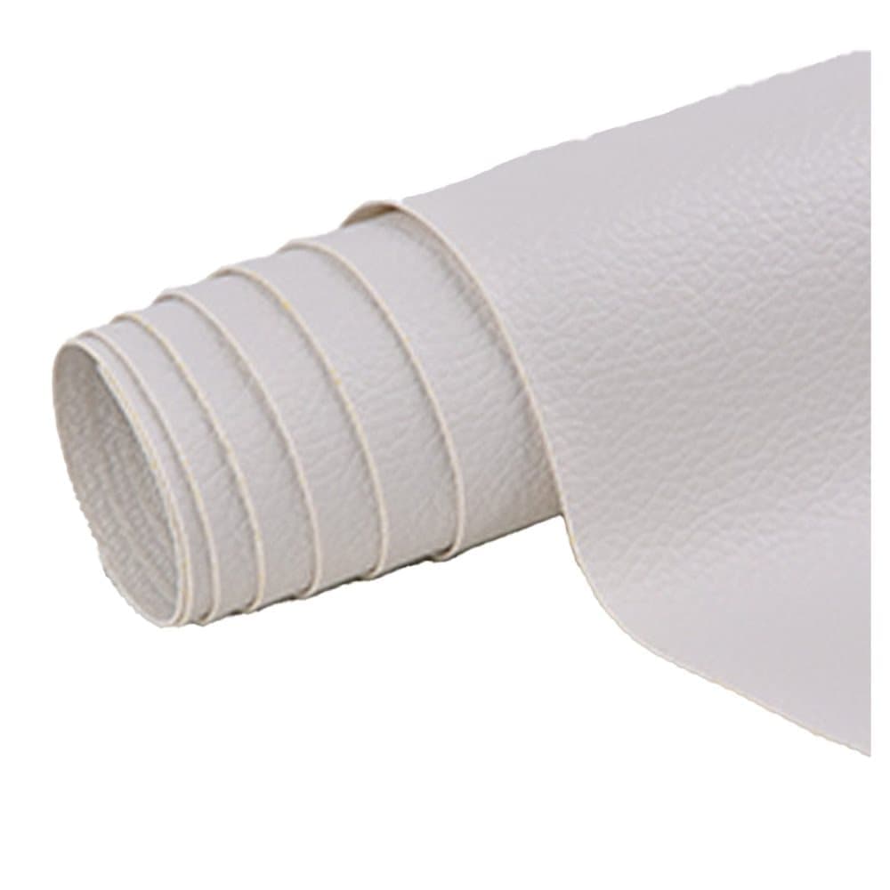 50 Self-Adhesive Repair Patches for Leather Furniture, White, 10x10cm V1188-MS-325-1182