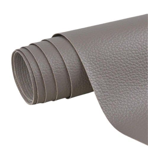 Artificial Leather Repair Patch Self-Adhesive, 30 cm x 137 cm, Gray, Fix Dekor Compatible V1188-MS-325-1189