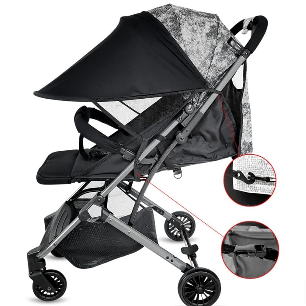 UPF50+ Stroller Cover Sun Protection Breathable Comfortable, Fits Most Strollers and Highchairs V1188-MS-325-1204