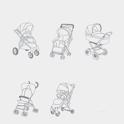 UPF50+ Stroller Cover Sun Protection Breathable Comfortable, Fits Most Strollers and Highchairs V1188-MS-325-1204