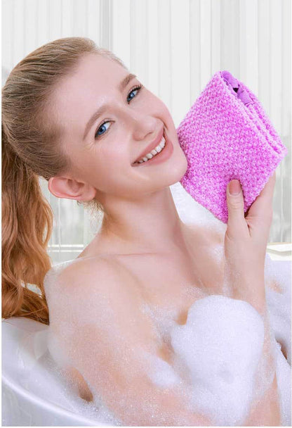 Exfoliating Body Scrub & Back Scrub for Shower, Deep Cleansing, Easy Assembly, Smooth Washing V1188-MS-325-1219