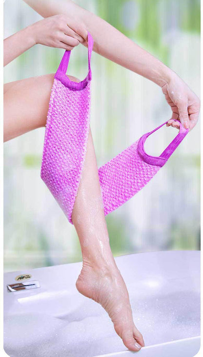 Exfoliating Body Scrub & Back Scrub for Shower, Deep Cleansing, Easy Assembly, Smooth Washing V1188-MS-325-1219