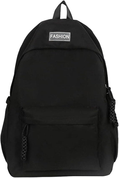 Waterproof Children's Backpack for School Travel Lightweight School Bag Everyday Leisure Bag, Black V1188-MS-325-1223