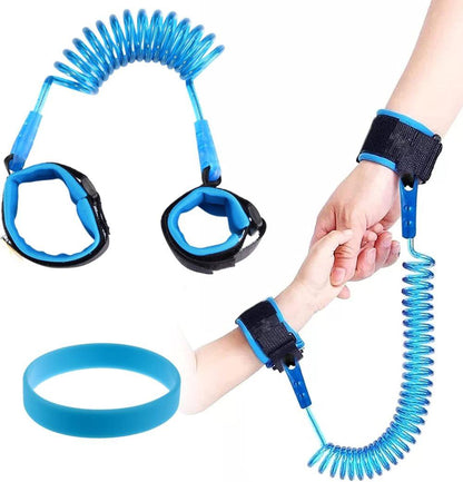 165 cm Kids Safety Leash Wrist Harness with Strap, Blue, for Children V1188-MS-325-1224
