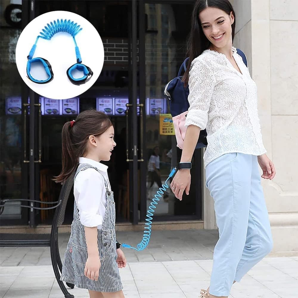 165 cm Kids Safety Leash Wrist Harness with Strap, Blue, for Children V1188-MS-325-1224