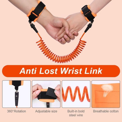 165 cm Kids Leash Wrist Harness, Compatible with All Brands, Orange V1188-MS-325-1225