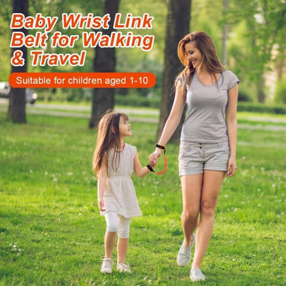 165 cm Kids Leash Wrist Harness, Compatible with All Brands, Orange V1188-MS-325-1225